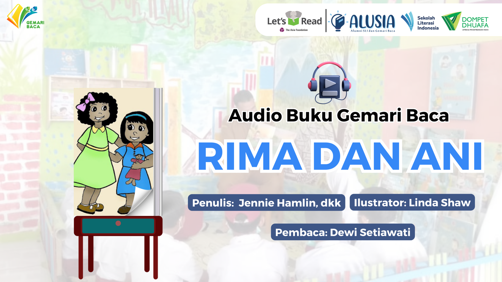 Logo Runa Dan Rima Rima dan Ani - Sekolah Literasi Indonesia
